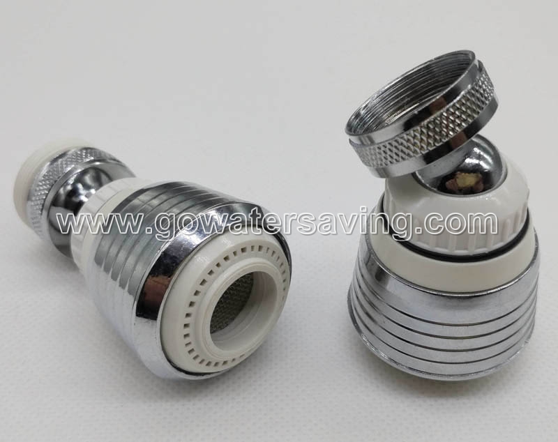 2 function swivelling kitchen aerator